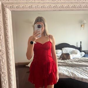 Wild Fable Red Mini Dress